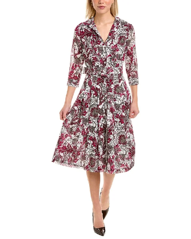 Stylish Women's Clothes for Work and Play Samantha Sung Audrey 3 Shirtdress