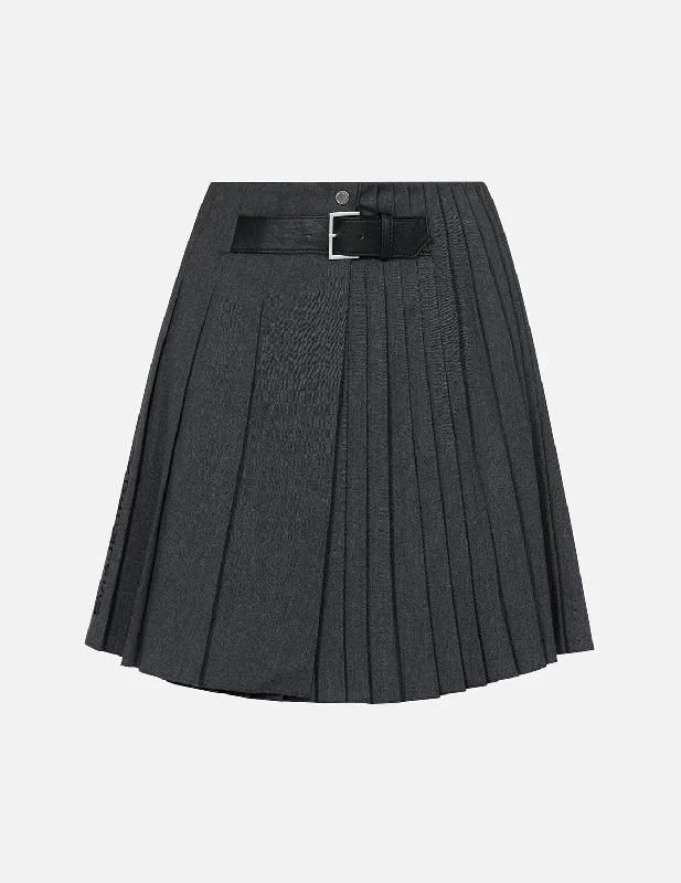 Comfortable Casual Women's Clothing Asymmetric Fashion Fit Pleated Skirt