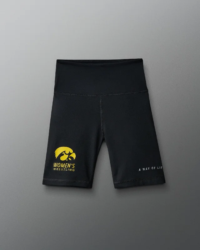 Chic And Comfortable Iowa Women's Wrestling Biker Short