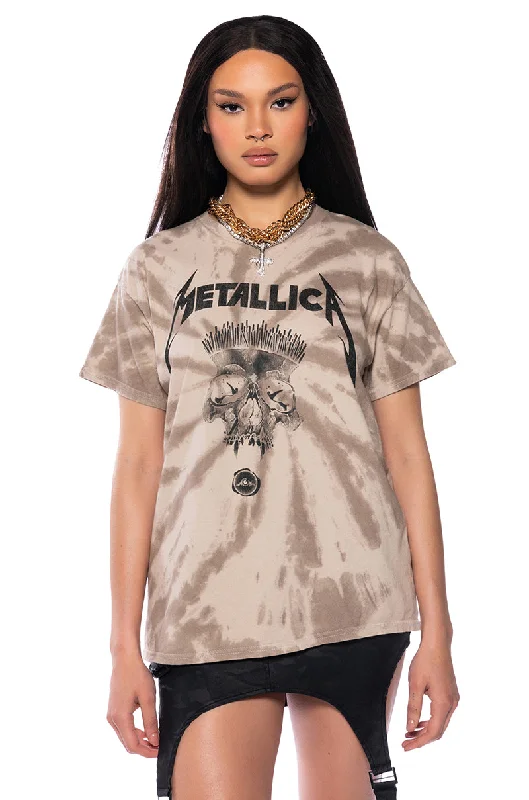 Elegant Fashion METALLICA TONAL GRAPHIC TEE