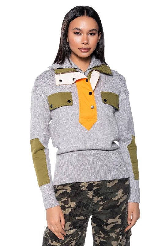 Women's Garments ON THE MOVE PULLOVER SWEATSHIRT