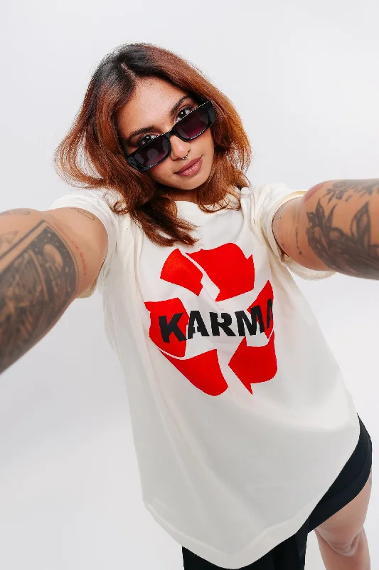 Women's Clothes And Apparel Sets Karma Oversized Tees