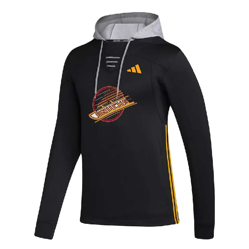 Clothing For Women adidas - Women's Vancouver Canucks Skate Lace Hoodie (IP8035)