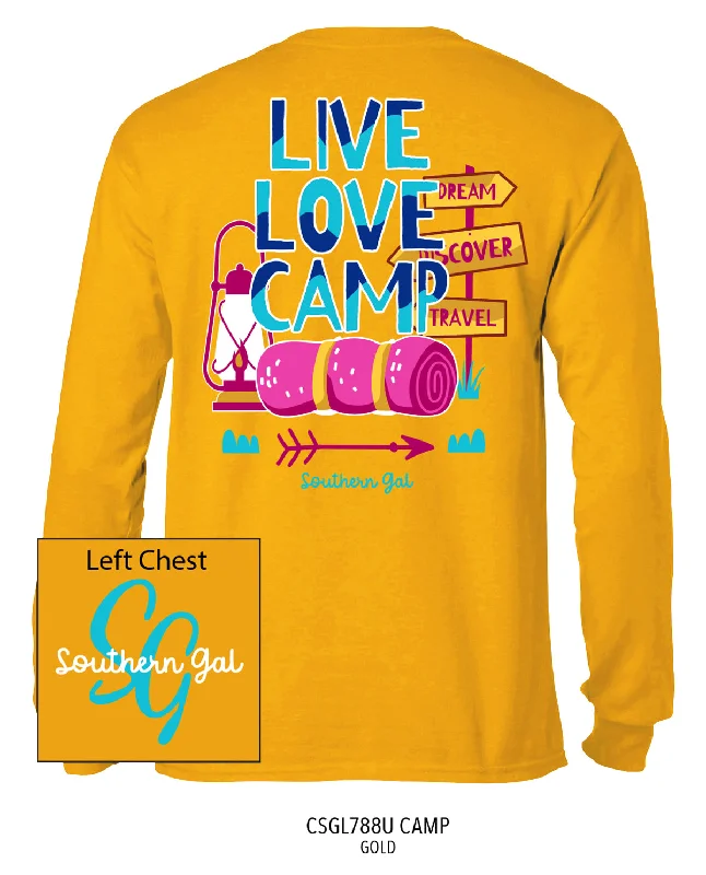 Latest Fashion for Women Southern Gal Camp Long Sleeve Tee