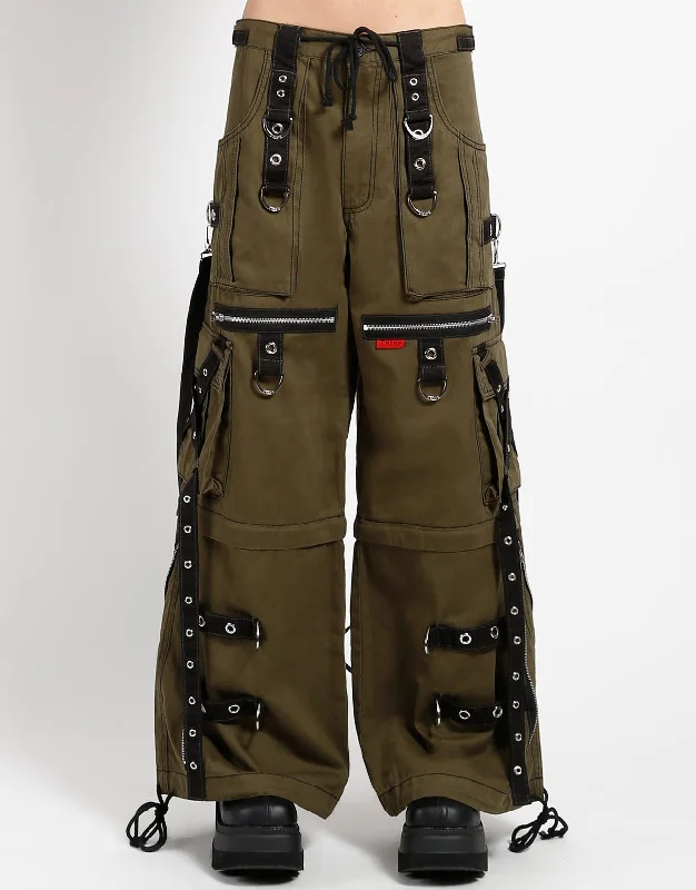 High End Fashion X-STRAP ZIP OFF PANT