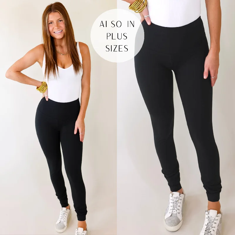 Clothing For Women Lyssé | Classic Cotton Leggings in Black