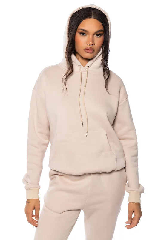 Minimalist Style DEXTRA FRENCH TERRY HOODIE