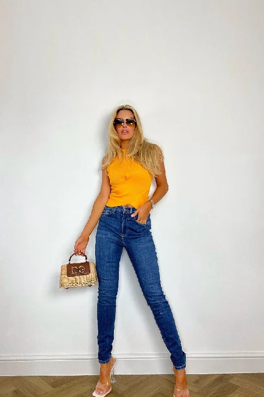 Clothing Sales Y.A.S YELLOW KNIT TOP