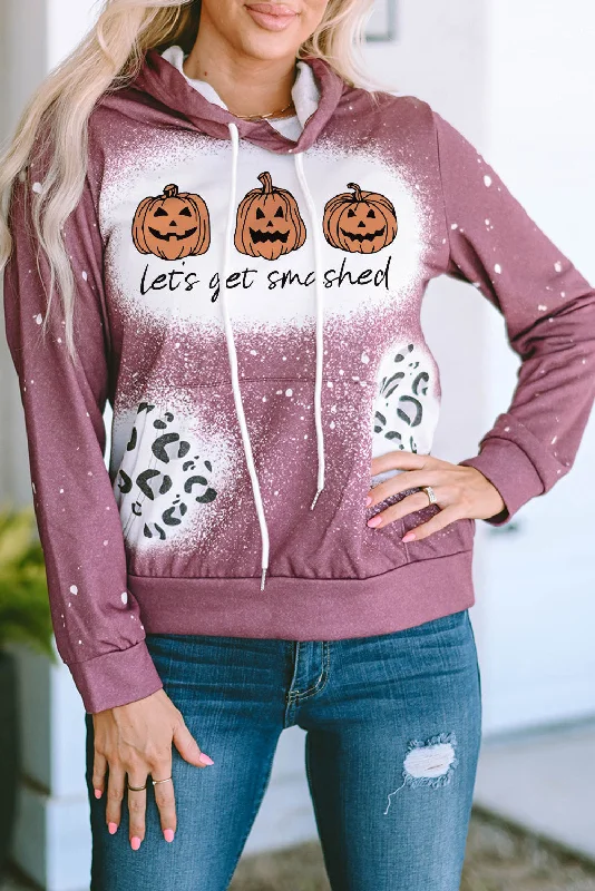 Luxury Fashion LET'S GET SMASHED Leopard Hoodie