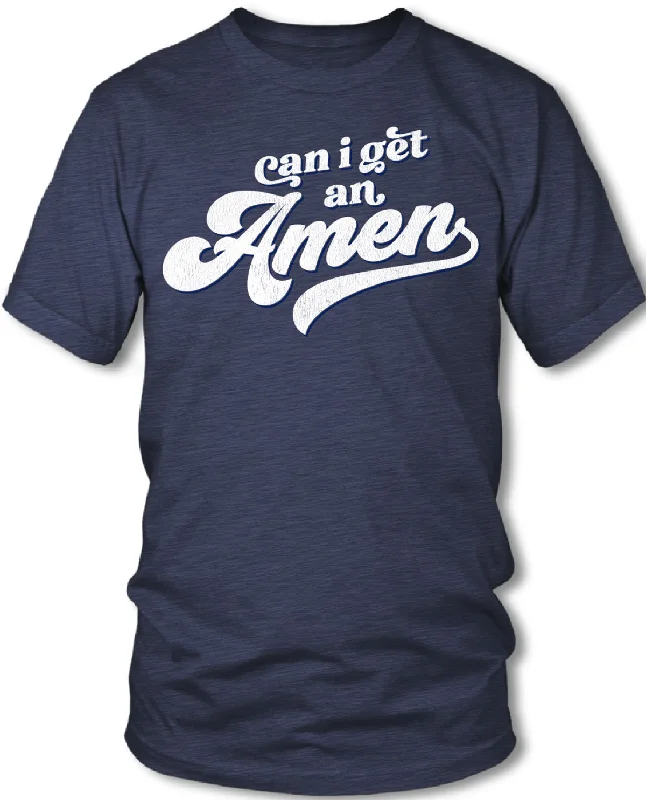 Women's Clothing Apparel Sets Women's Can I Get An Amen Short Sleeve Tee