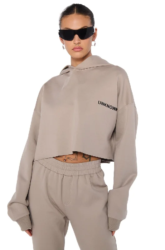 Stylish Savings SOURCE UNKNOWN CROPPED SWEATSHIRT