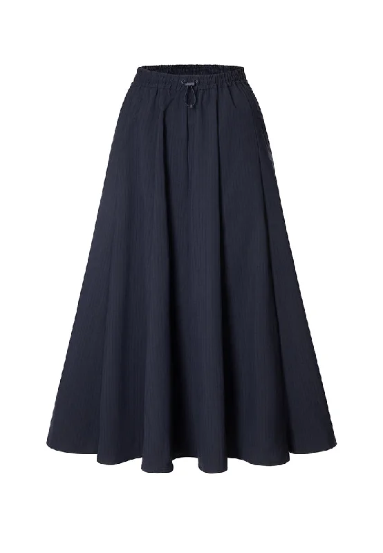 Formal Outfit For Women Caroline Water and Wind-resistant Skirt with Drawstring Waist