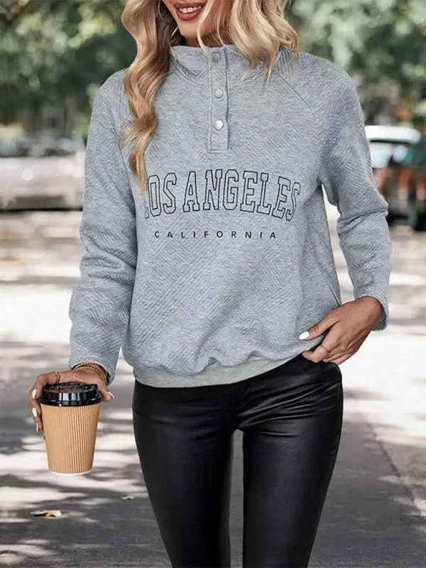 Women's Party Outfit Los Angeles Print Women Sweatshirt