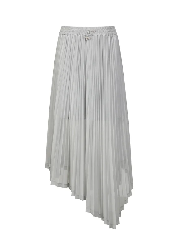 Women's Relaxed Outfit Ace Mid-Calf Pleated Skirt