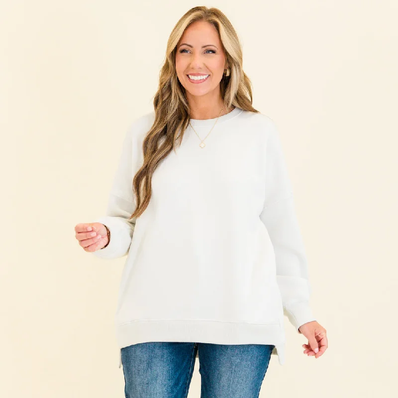 Women's Professional Outfit All I Hear About Pullover, Bone