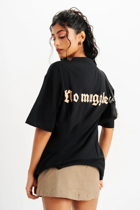 Women's Trendy Activewear Apparel Muggles Oversized Tees