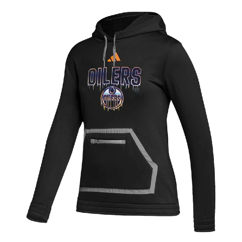 Online Shopping Boutiques adidas - Women's Edmonton Oilers Team Hoodie (IL9100)