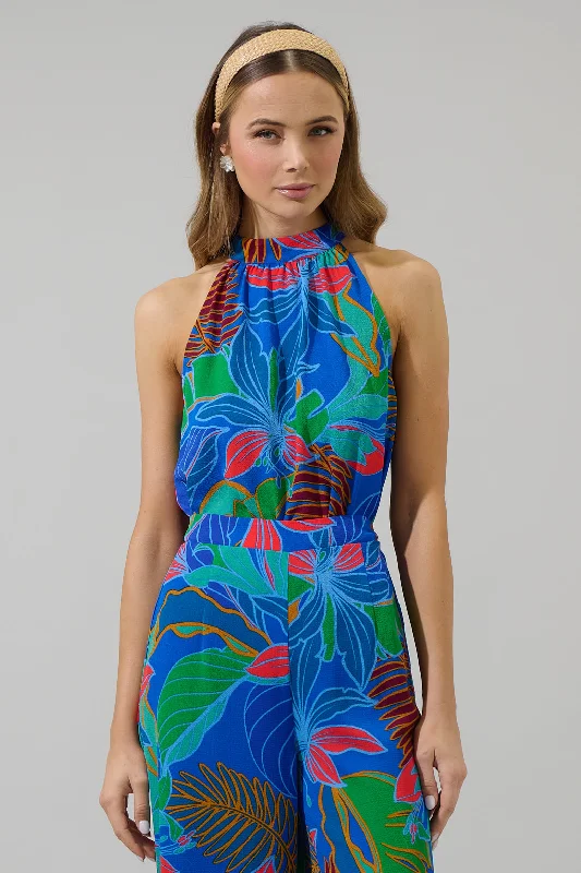 Sale Clothes Online Malton Tropical Wilma Sleeveless Top