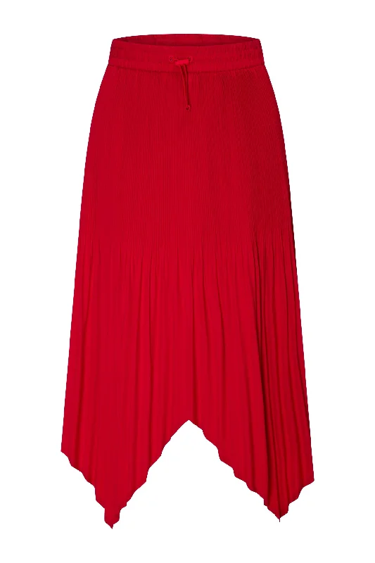 Women's Layered Outfit Goal Getter Pleated Flowy Skirt