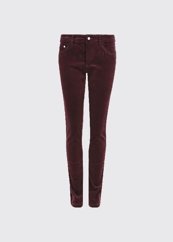 Comfortable Women's Clothes Honeysuckle Jeans - Ruby