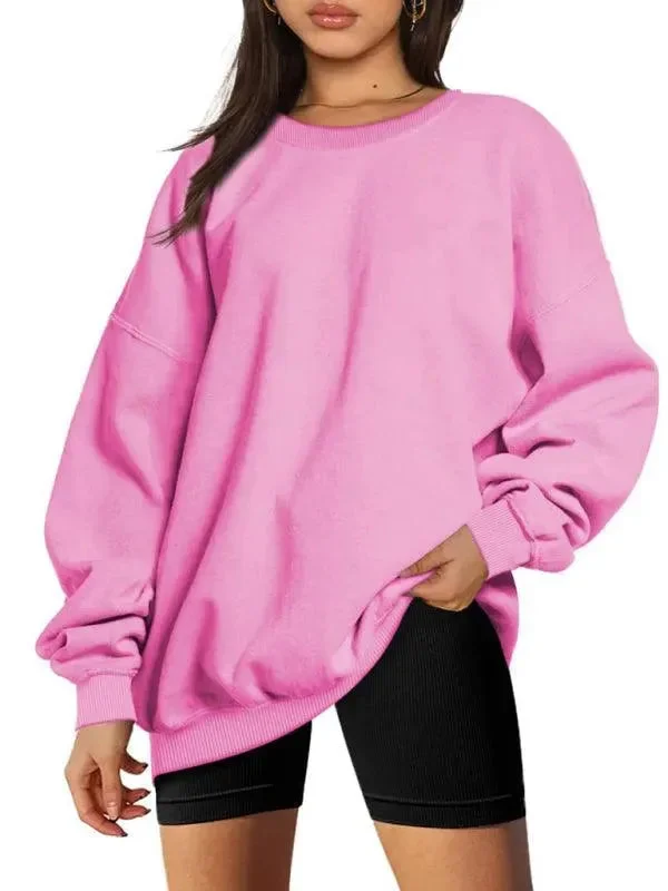 Plus Size Women's Fashion Loose Casual Women Sweatshirt