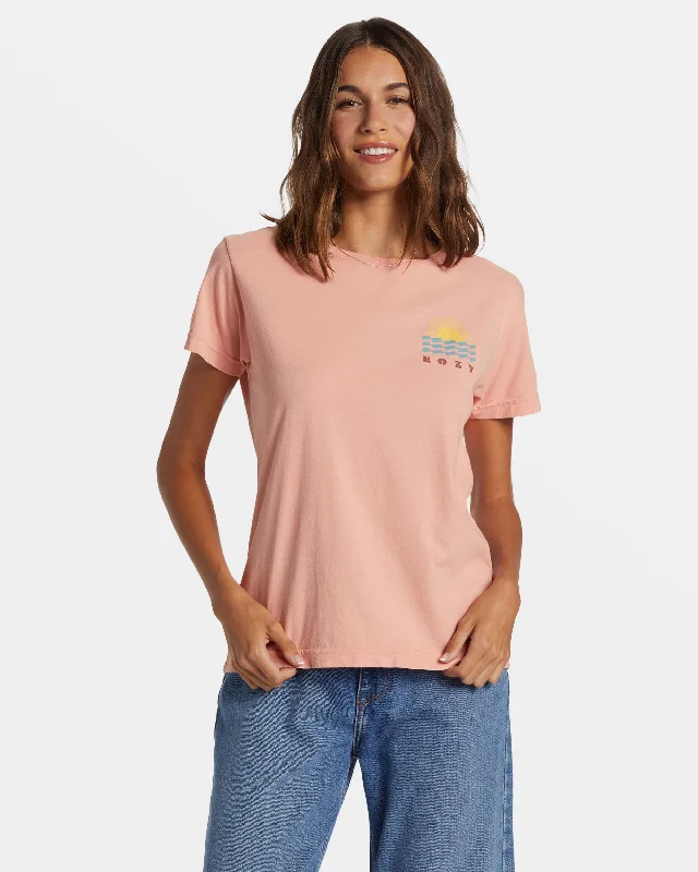 Women's Versatile Apparel Sun Spun T-Shirt - Candlelight Peach